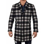 Φόρτωση εικόνας στο εργαλείο προβολής Συλλογής, ΠΑΛΤΟ ΓΚΡΙ ΜΕ ΚΑΡΩ ΜΟΤΙΒΟ ΚΛΑΣΙΚΑ ΠΕΤΑ ΚΑΙ ΤΣΕΠΕΣ ΣΤΟ ΠΛΑΙ ΚΑΝΟΝΙΚΗ ΓΡΑΜΜΗ