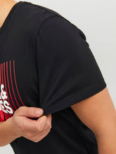 Φόρτωση εικόνας στο εργαλείο προβολής Συλλογής, T-SHIRT ΜΕ ΣΤΡΟΓΓΥΛΗ ΛΑΙΜΟΚΟΨΗ ,100% ΒΑΜΒΑΚΙ ,ΜΕ ΤΟ ΛΟΓΟΤΥΠΟ ΤΟΥ BRAND ΕΜΠΡΟΣ