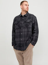 Φόρτωση εικόνας στο εργαλείο προβολής Συλλογής, OVERSHIRT ΠΟΥΚΑΜΙΣΟ LOOSE FIT, 100% ΒΑΜΒΑΚΙ PLUS SIZE