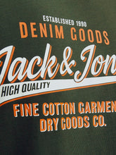 Φόρτωση εικόνας στο εργαλείο προβολής Συλλογής, JACK&JONES T-SHIRT ΚΟΝΤΟΜΑΝΙΚΟ ΜΕ ΛΑΙΜΟΚΟΨΗ ΚΑΙ ΣΤΑΜΠΑ ΜΕ ΤΟ LOGO ΕΜΠΡΟΣ ΚΑΝΟΝΙΚΗ ΕΦΑΡΜΟΓΗ