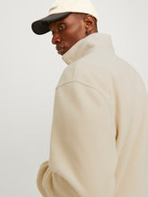 Φόρτωση εικόνας στο εργαλείο προβολής Συλλογής, FLEECE ΦΟΥΤΕΡ ΜΕ HALF ZIP KAI ΤΣΕΠΕΣ ΕΜΠΡΟΣ,RELAXED FIT