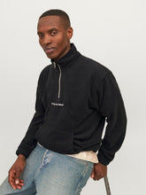 Φόρτωση εικόνας στο εργαλείο προβολής Συλλογής, FLEECE ΦΟΥΤΕΡ ΜΕ HALF ZIP KAI ΤΣΕΠΕΣ ΕΜΠΡΟΣ,RELAXED FIT