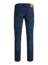 Φόρτωση εικόνας στο εργαλείο προβολής Συλλογής, ΠΑΝΤΕΛΟΝΙ JEANS , ΣΚΟΥΡΟ ΜΠΛΕ , 98% ΒΑΜΒΑΚΙ 2% ΕΛΑΣΤΑΝΗ ΓΙΑ ΠΙΟ ΑΝΕΤΗ ΕΦΑΡΜΟΓΗ , SLIM STRAIGHT FIT
