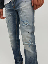 Φόρτωση εικόνας στο εργαλείο προβολής Συλλογής, JEANS ΠΑΝΤΕΛΟΝΙ ,ΜΕ ΣΚΙΣΙΜΑΤΑ ΚΑΙ ΣΗΜΕΙΑ ΞΕΒΑΜΜΑΤΟΣ 99% ΒΑΜΒΑΚΙ, 1% ΕΛΑΣΤΑΝΗ ΓΙΑ ΠΙΟ ΑΝΕΤΗ ΕΦΑΡΜΟΓΗ, SLIM FIT