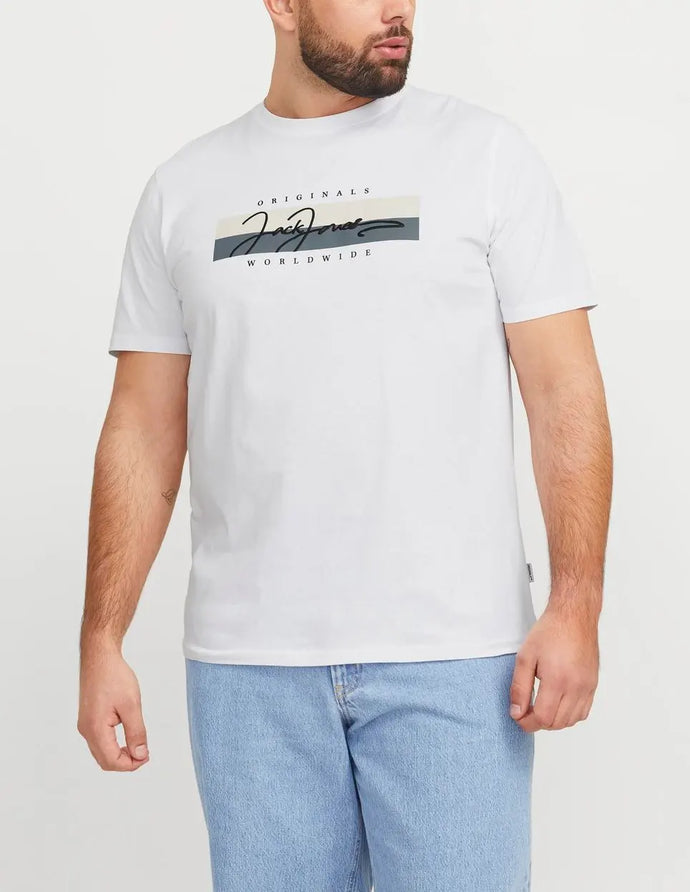 JORFREDERIKSBERG BOX TEE SS C.N PLS