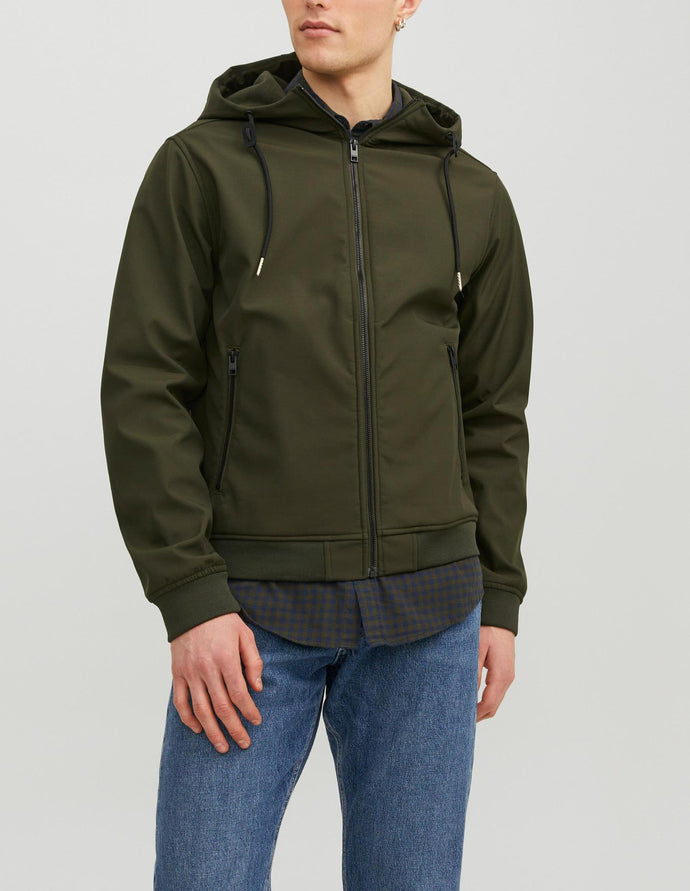 ΜΠΟΥΦΑΝ JACKET , ΜΕ ΚΟΥΚΟΥΛΑ ,REGULAR FIT