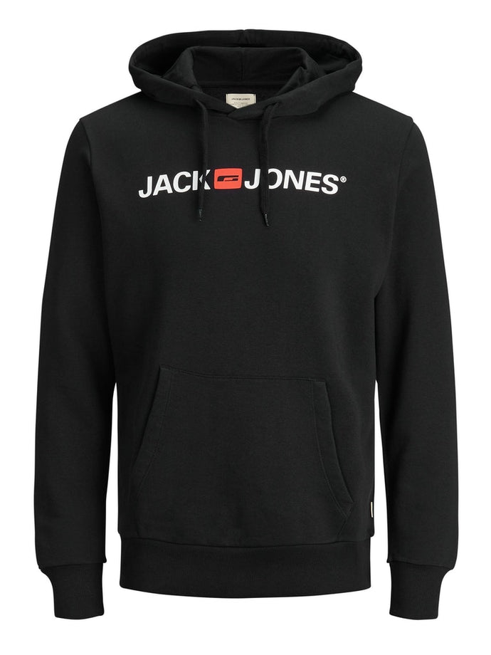 ΦΟΥΤΕΡ HOODIE , ΜΕ ΚΟΥΚΟΥΛΑ ΚΑΙ ΤΥΠΩΜΕΝΟ ΤΟ LOGO ΤΟΥ BRAND ΕΜΠΡΟΣ , REGULAR FIT