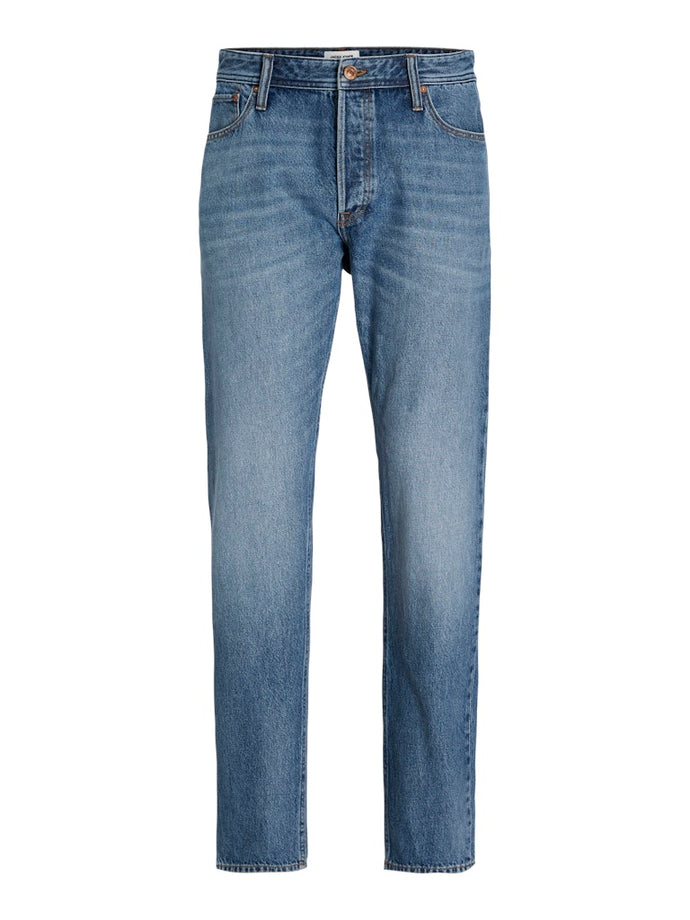 JEANS ΠΑΝΤΕΛΟΝΙ 100% ΒΑΜΒΑΚΙ,  RELAXED FIT
