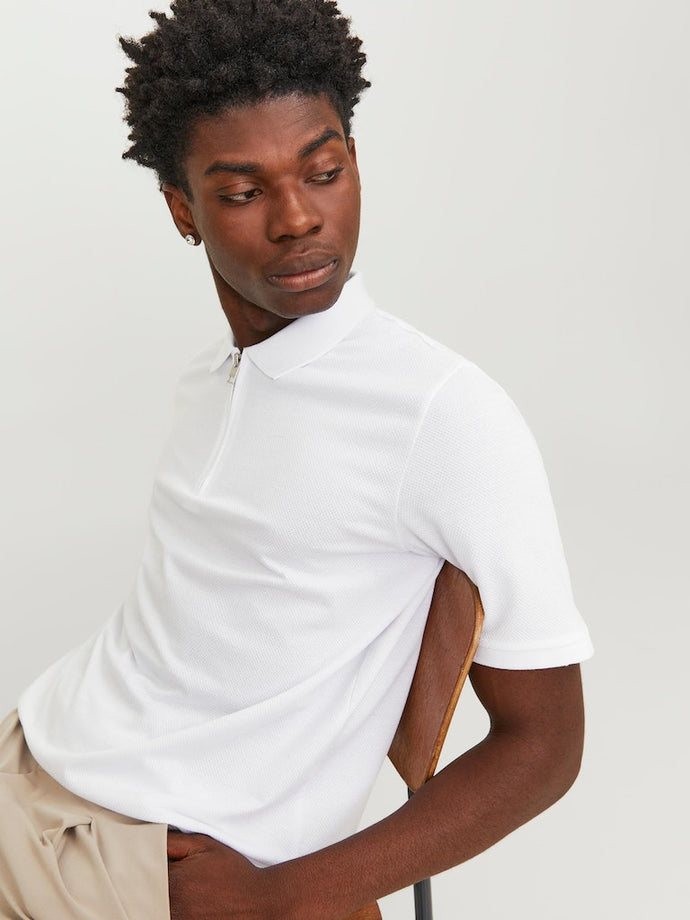ΜΠΛΟΥΖΑ POLO ΜΕ ΖΙΠ, STANDARD FIT