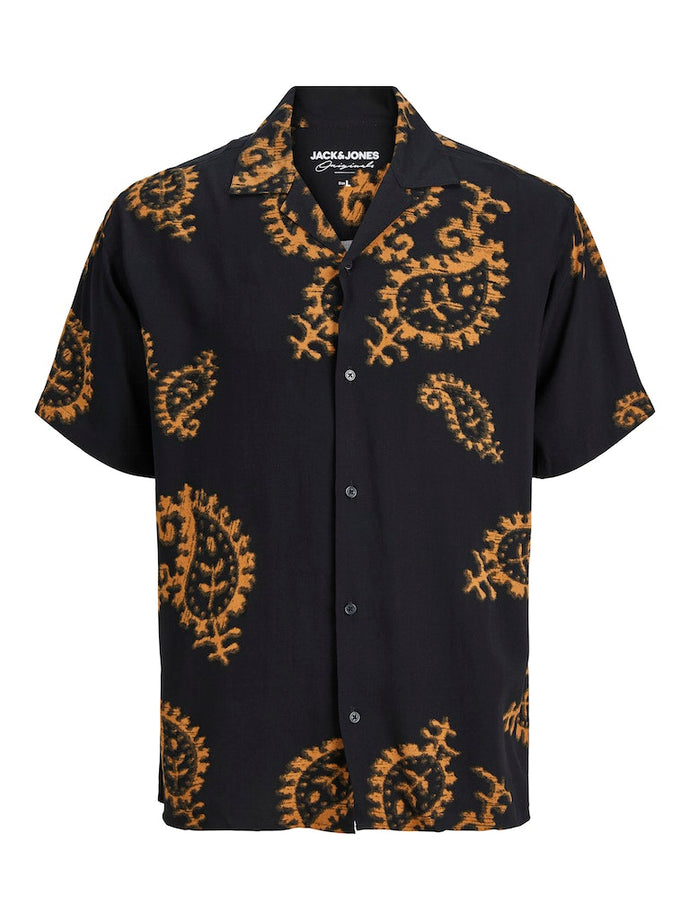 ΠΟΥΚΑΜΙΣΟ ΚΟΝΤΟΜΑΝΙΚΟ,ALL OVER PRINTS, RELAXED FIT