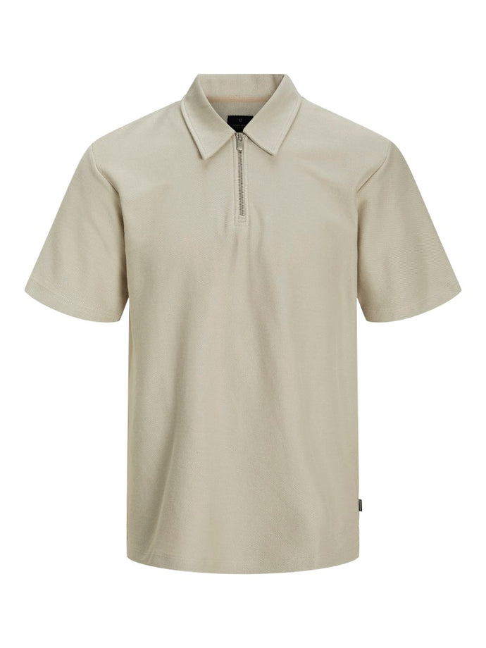 POLO ΜΠΛΟΥΖΑ 100% ΒΑΜΒΑΚΙ , ΜΕ ΦΕΡΜΟΥΑΡ ,REGULAR FIT