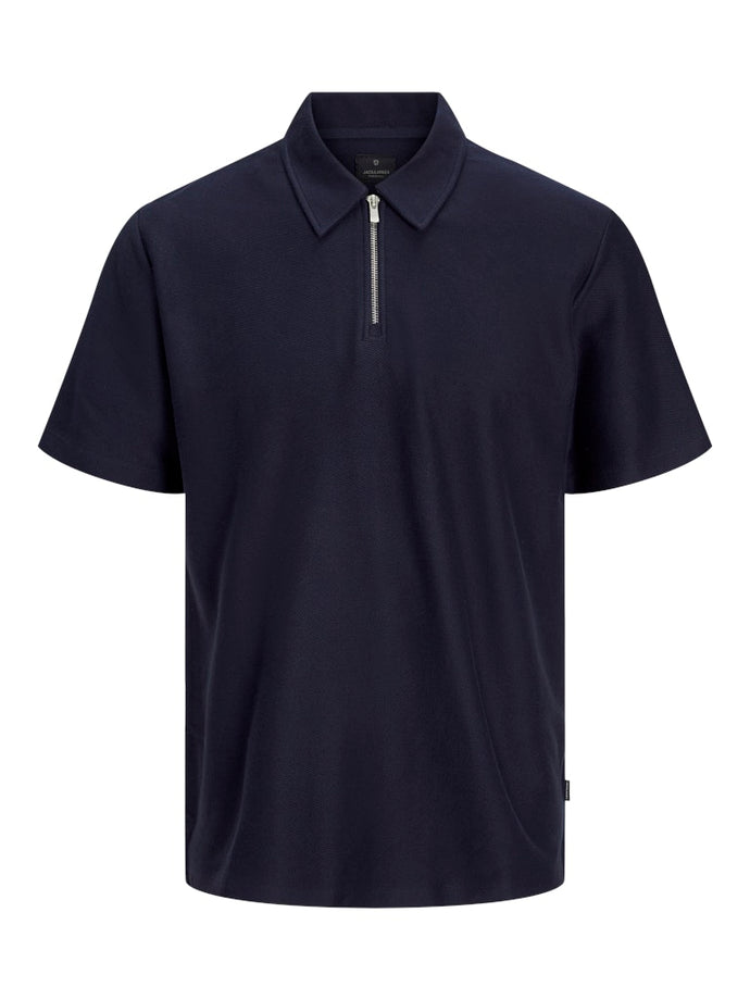 POLO ΜΠΛΟΥΖΑ  100% ΒΑΜΒΑΚΙ,ΜΕ ΦΕΡΜΟΥΑΡ,REGULAR FIT