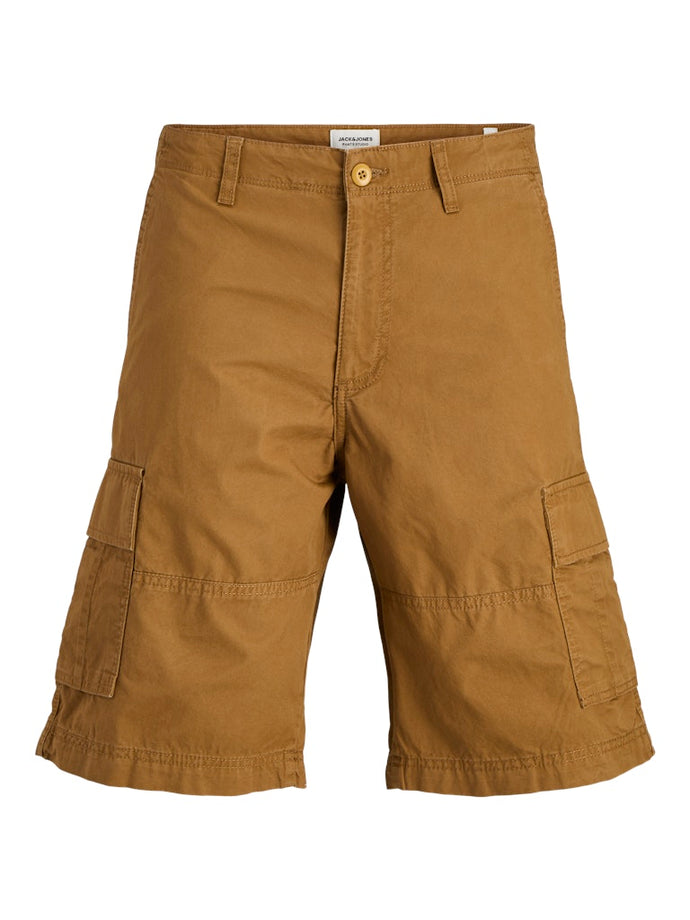 ΒΕΡΜΟΥΔΑ CARGO 100%ΒΑΜΒΑΚΙ , RELAXED FIT