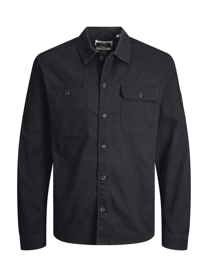 ΠΟΥΚΑΜΙΣΟ , OVER JACKET , 98% ΒΑΜΒΑΚΙ ΚΑΙ 2% ΕΛΑΣΤΑΝΗ ΓΙΑ ΑΝΕΤΗ ΕΦΑΡΜΟΓΗ , ME TO LOGO TOY BRAND ΣΤΟ ΜΠΡΑΤΣΟ