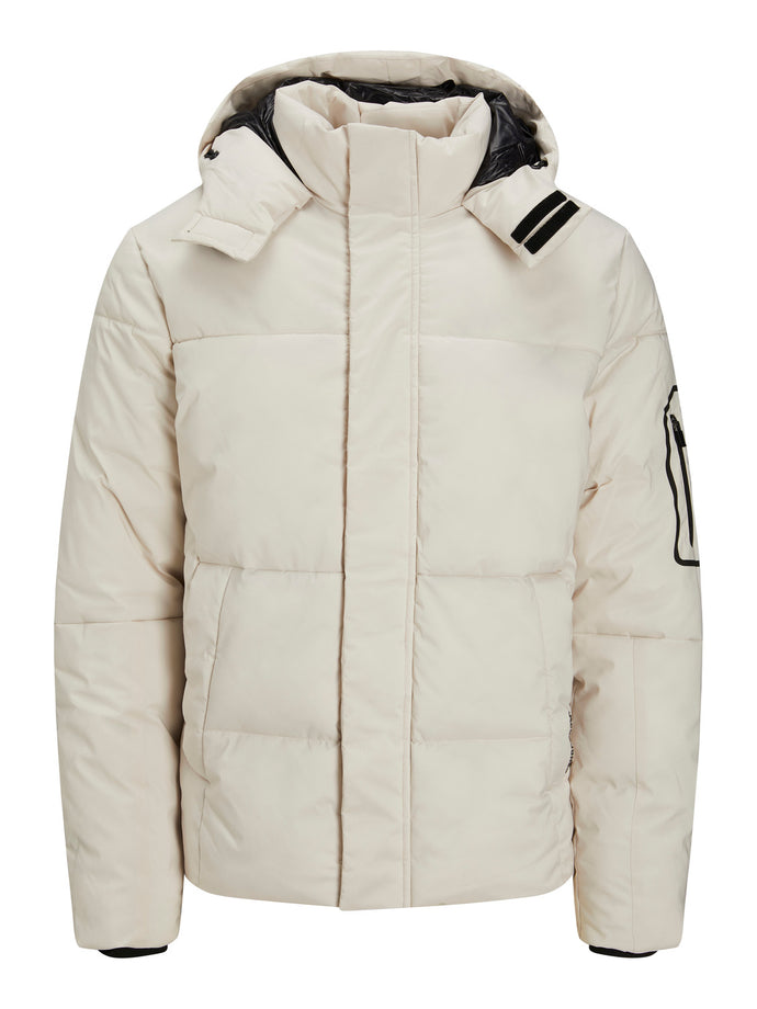 ΜΠΟΥΦΑΝ PUFFER , ΜΕ ΡΥΘΜΙΖΟΜΕΝΗ ΚΟΥΚΟΥΛΑ , REGULAR FIT