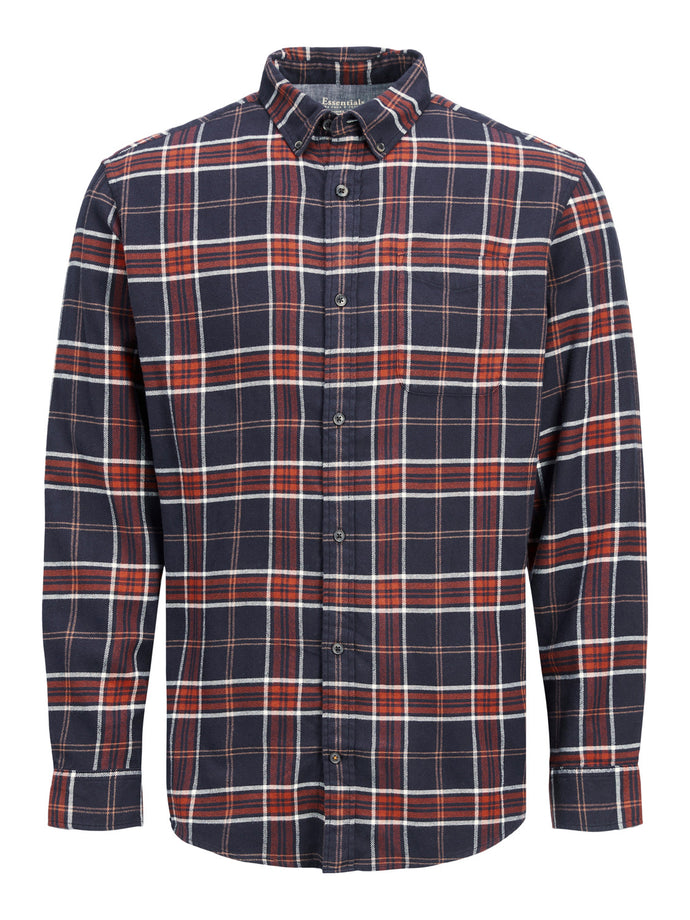 ΠΟΥΚΑΜΙΣΟ ΚΑΡΟ ΦΑΝΕΛΑ , 100% ΒΑΜΒΑΚΙ , SLIM FIT