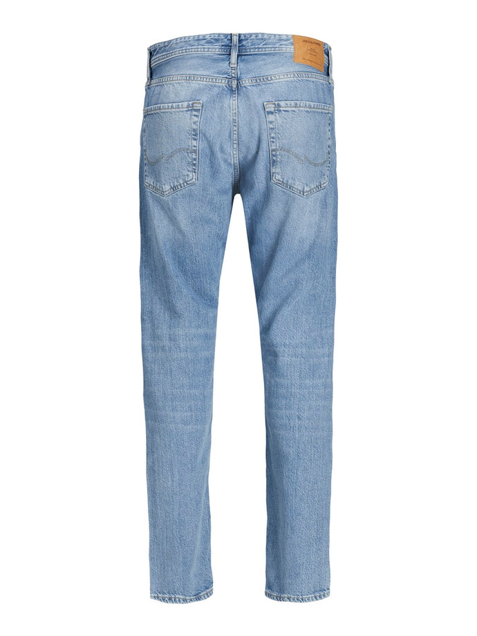JEANS ΠΑΝΤΕΛΟΝΙ 5ΤΣΕΠΟ  , 100% BAMBAKI , ΑΝΟΙΧΤΟΥ ΧΡΩΜΑΤΟΣ , LOOSE FIT