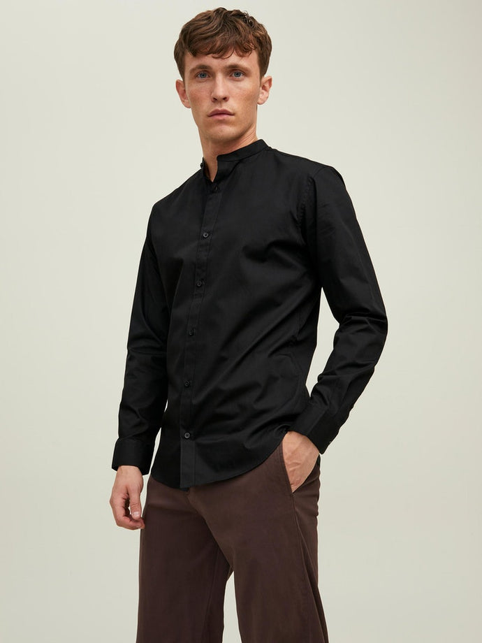 ΠΟΥΚΑΜΙΣΟ ,ΠΟΠΛΙΝΑ , ΜΑΟ STYLE , SLIM FIT
