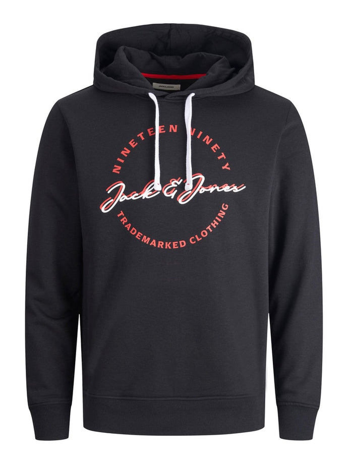 ΦΟΥΤΕΡ ΜΕ ΚΟΥΚΟΥΛΑ ,ΜΕ ΤΟ LOGO ΤΟΥ BRAND ΕΜΠΡΟΣ , REGULAR FIT