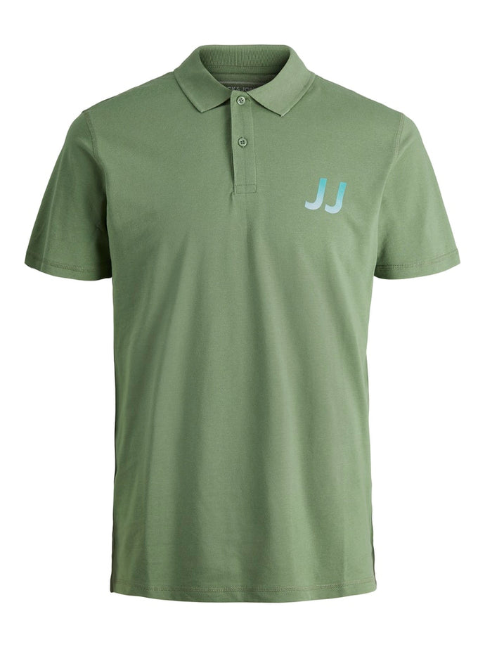 ΜΠΛΟΥΖΑ ΠΟΛΟ ,100% ΒΑΜΒΑΚΙ ,ΜΕ ΤΟ LOGO ΤΟΥ BRAND ΕΜΠΡΟΣ ,STANDARD FIT