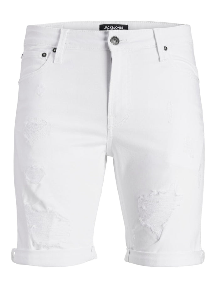 JEANS ΒΕΡΜΟΥΔΑ ,ME ΦΘΟΡΕΣ, 5 ΤΣΕΠΗ, REGULAR FIT